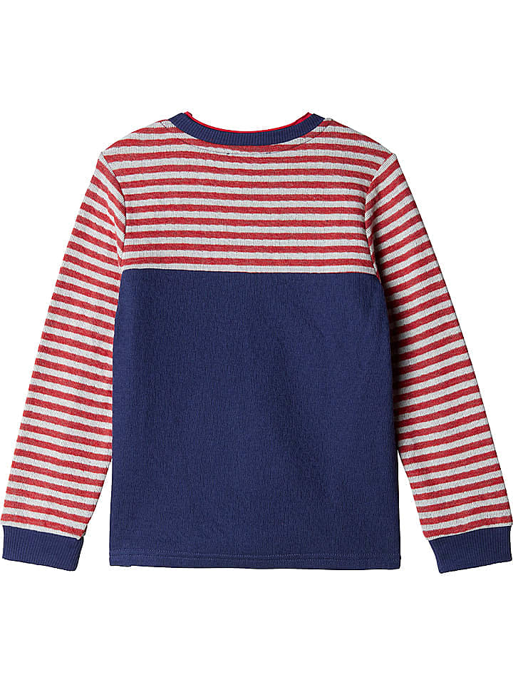 Steiff Longsleeve in Dunkelblau/ Rot/ Grau günstig kaufen 116