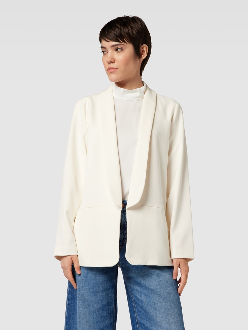 Blazer mit Schalkragen Modell 'VARONE' in ecru