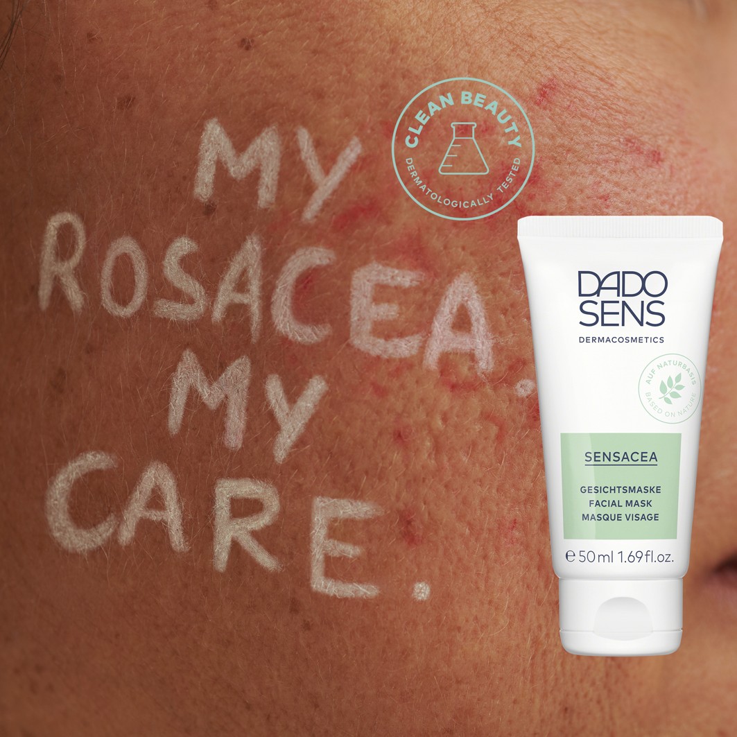DADO SENS Dermacosmetics SENSACEA GESICHTSMASKE - für empfindliche Haut & Couperose