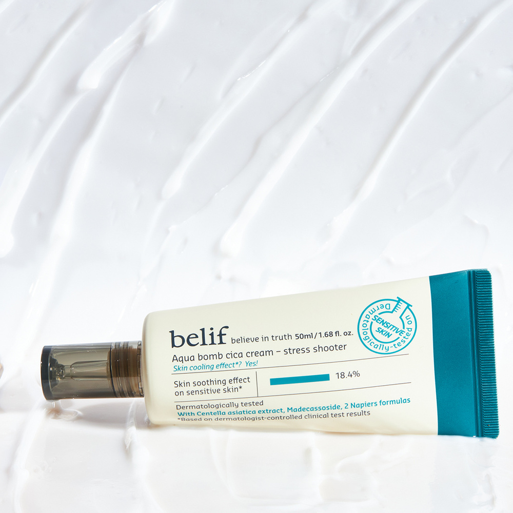 belif AQUA BOMB CICA CREAM STRESS SHOOTER Crème Visage