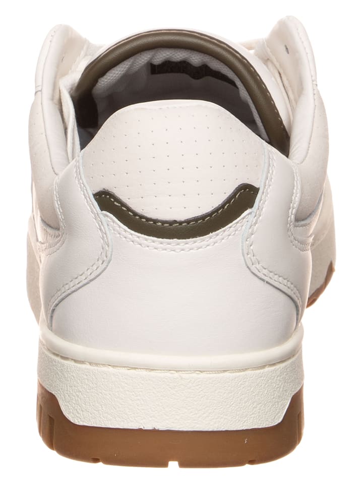 Tommy Hilfiger Shoes Leder-Sneakers in Weiß günstig kaufen 44