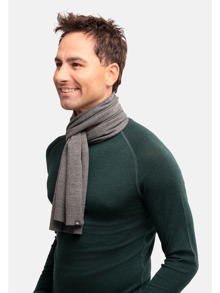 DANISH ENDURANCE Wollschal Merino in dark grey günstig kaufen onesize