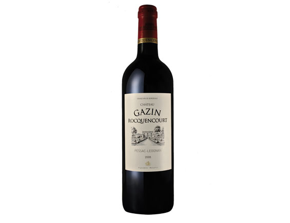 Château Gazin Rocquencourt Rouge 2012 Bordeaux Pessac-Léognan