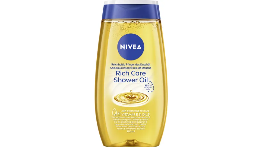 NIVEA Reichhaltiges Pflegendes Duschöl 200 ml