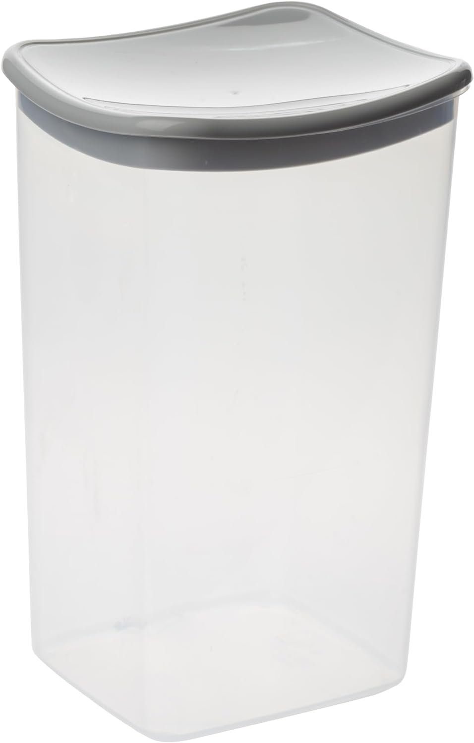 Centi Vorratsdose 6er Set Vorratsbehälter mit Deckel, Schüttdosen transparent, Kunststoff, (12,5L x 11,5B x 20H cm 2 Liter), Müsllidosen mit Decke, perfekt für ein Pfund Kaffee usw.