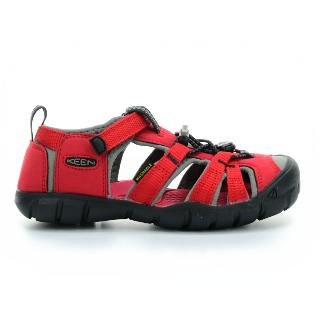 Keen Seacamp II Racing Red / Gargoyle (CNX) Sandalen