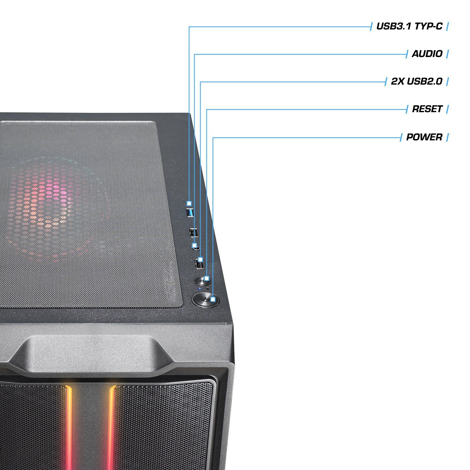 Kiebel Viper V Gaming-PC-Komplettsystem (24
