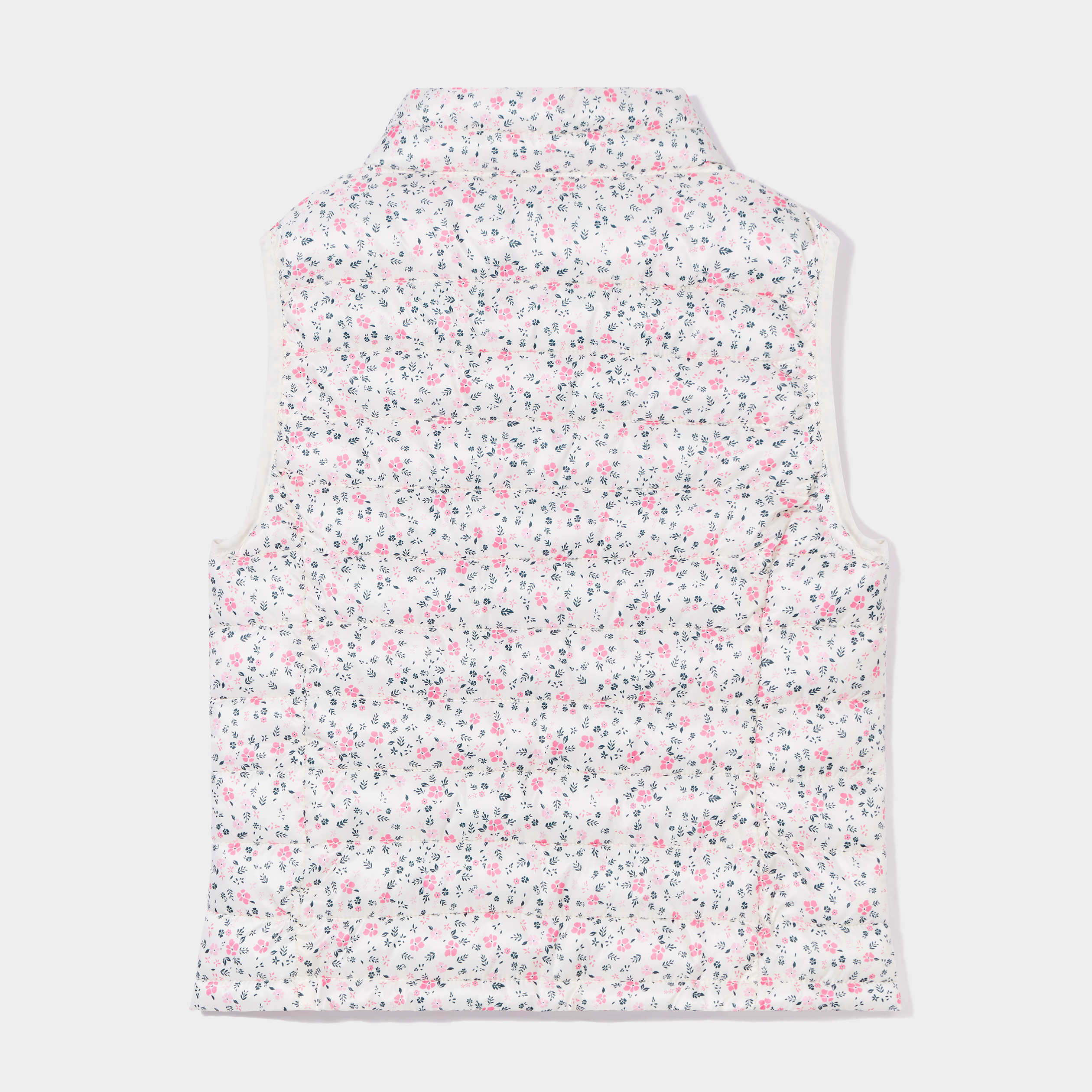 Doudoune sans manches col montant Creeks beige fille | La Halle