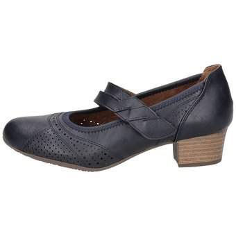 Relife Spangenpumps in blau