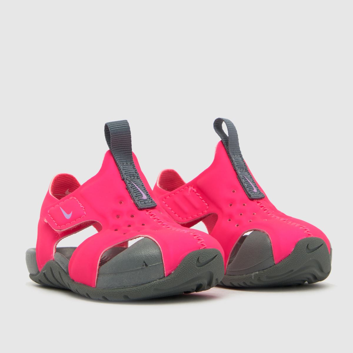 Nike rosa Sunray Protect 2 flickor sandaler för småbarn