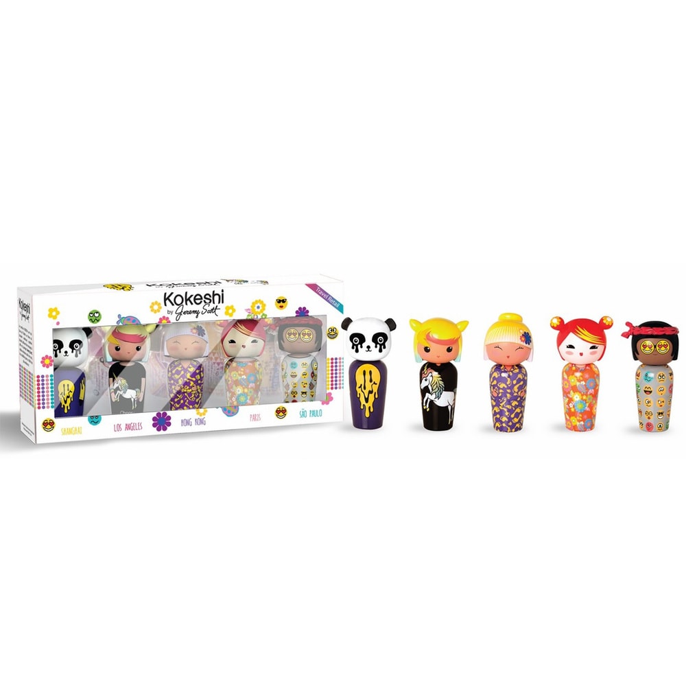 Kokeshi Coffret 5 Miniatures By Jeremy Scott Eau De Toilette