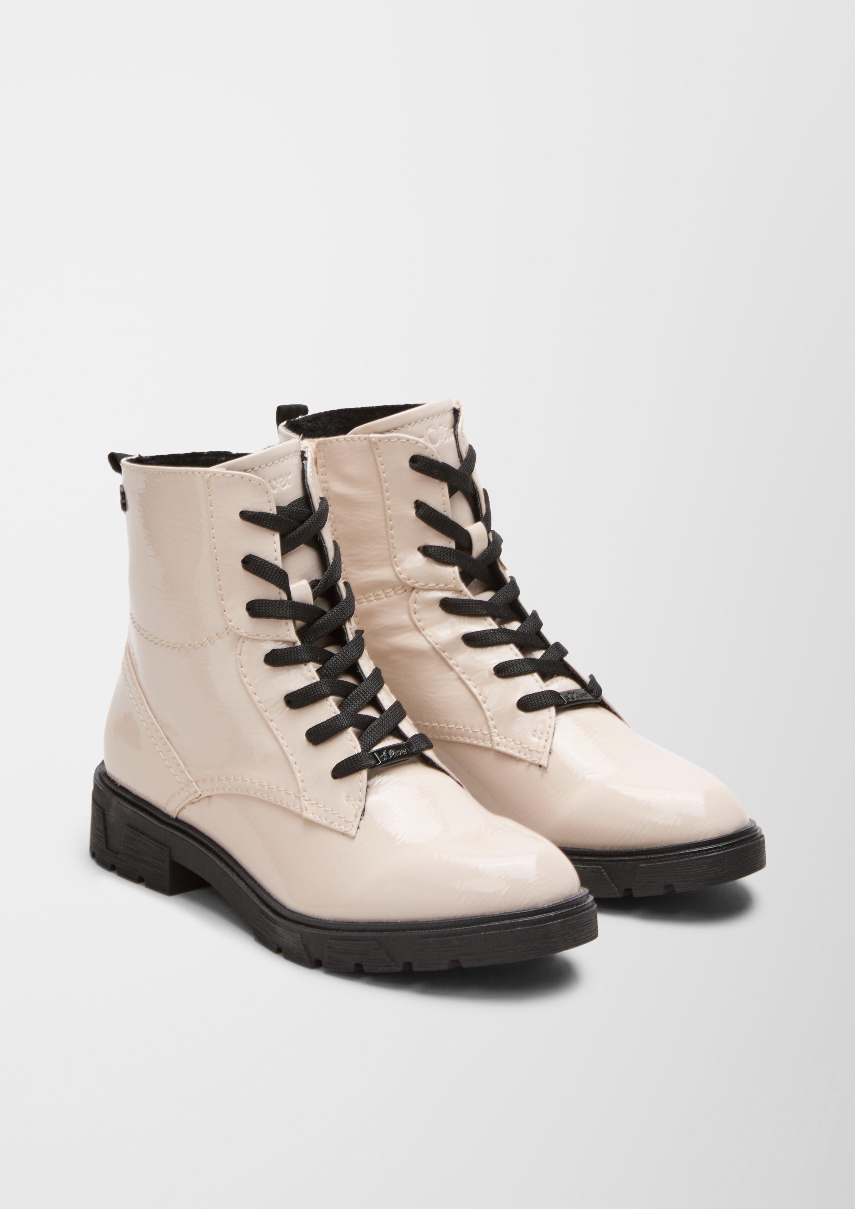 Schnürboots mit Reißverschluss  6006564-466
