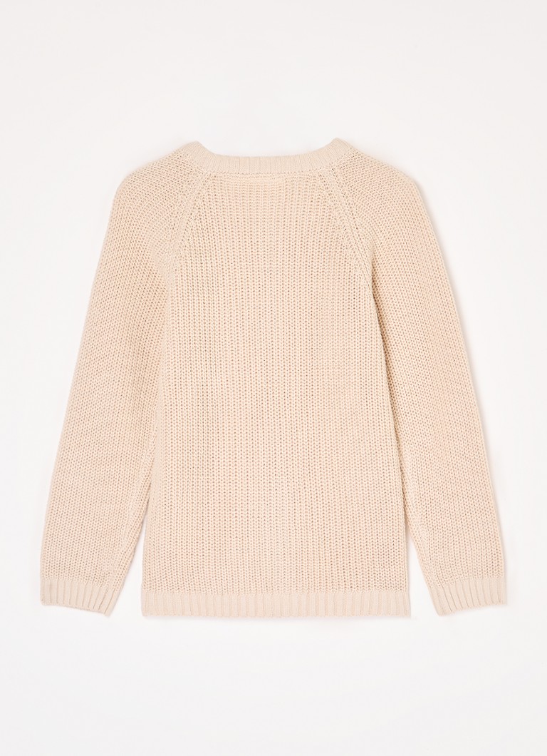 Lil 'Atelier NMNEmlen chunky knit cardigan made of organic cotton