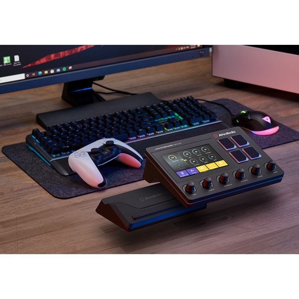 Avermedia Mischpult Live Streamer Nexus AX310 - Mischpult - schwarz