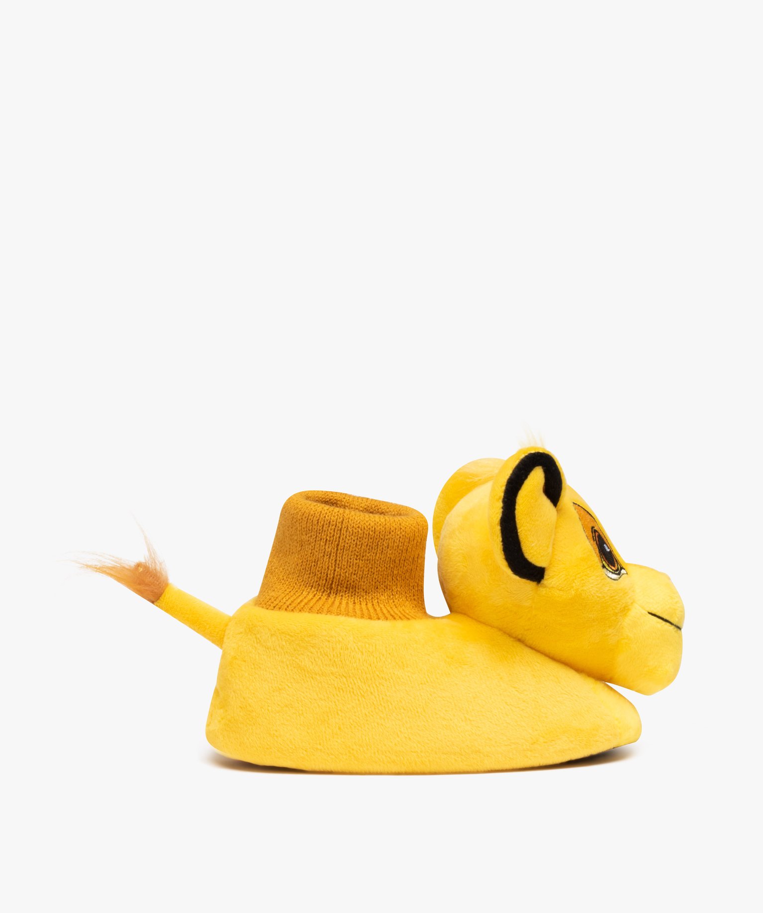 Chaussons fille en volume Nala - Roi Lion jaune | GEMO