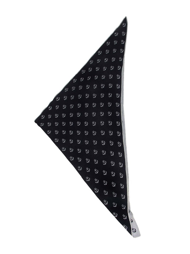 Zwillingsherz Dreieckstuch in Schwarz - (L)200 x (B)130 cm günstig kaufen onesize