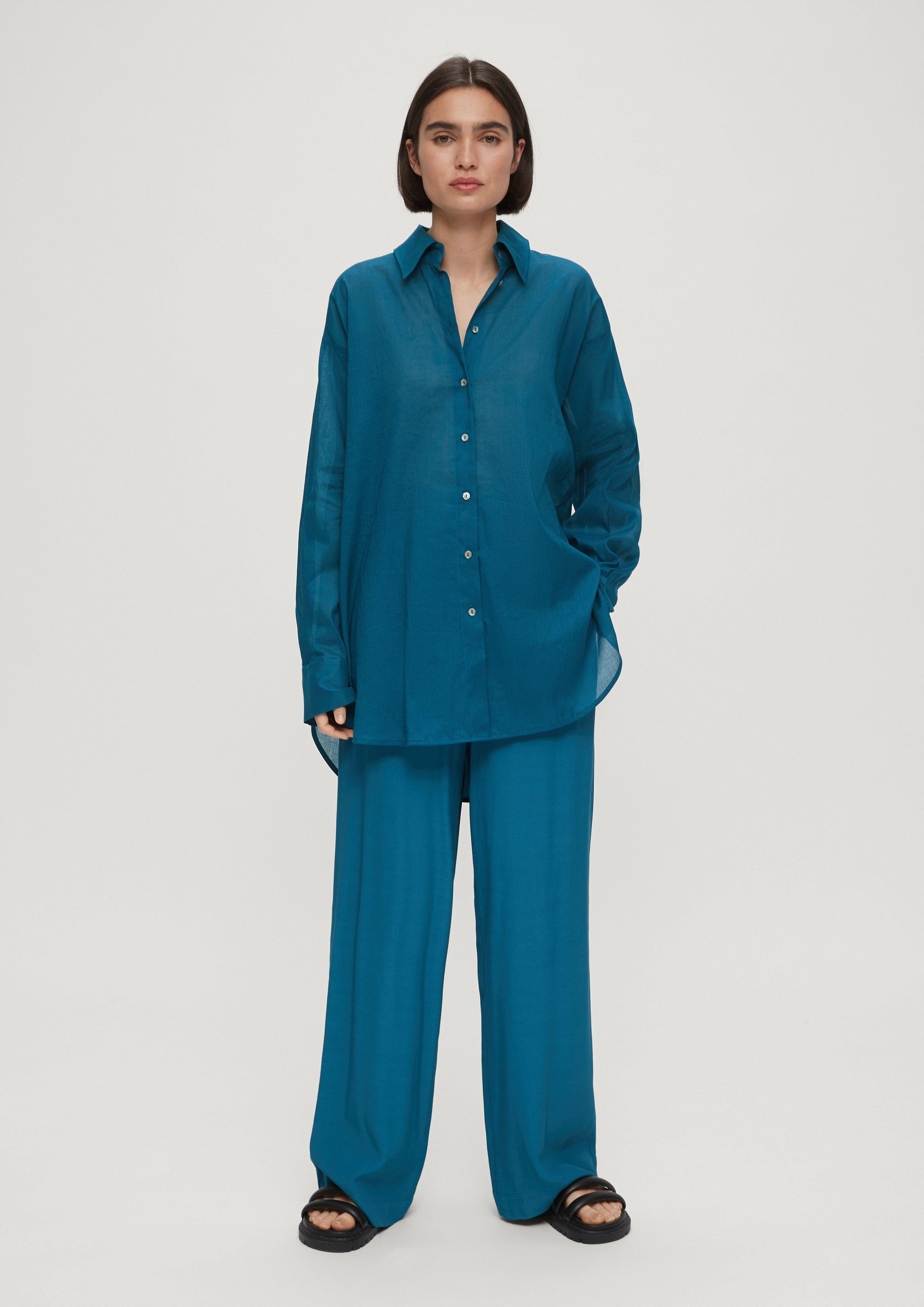 Leichte Longbluse  2132307-6768