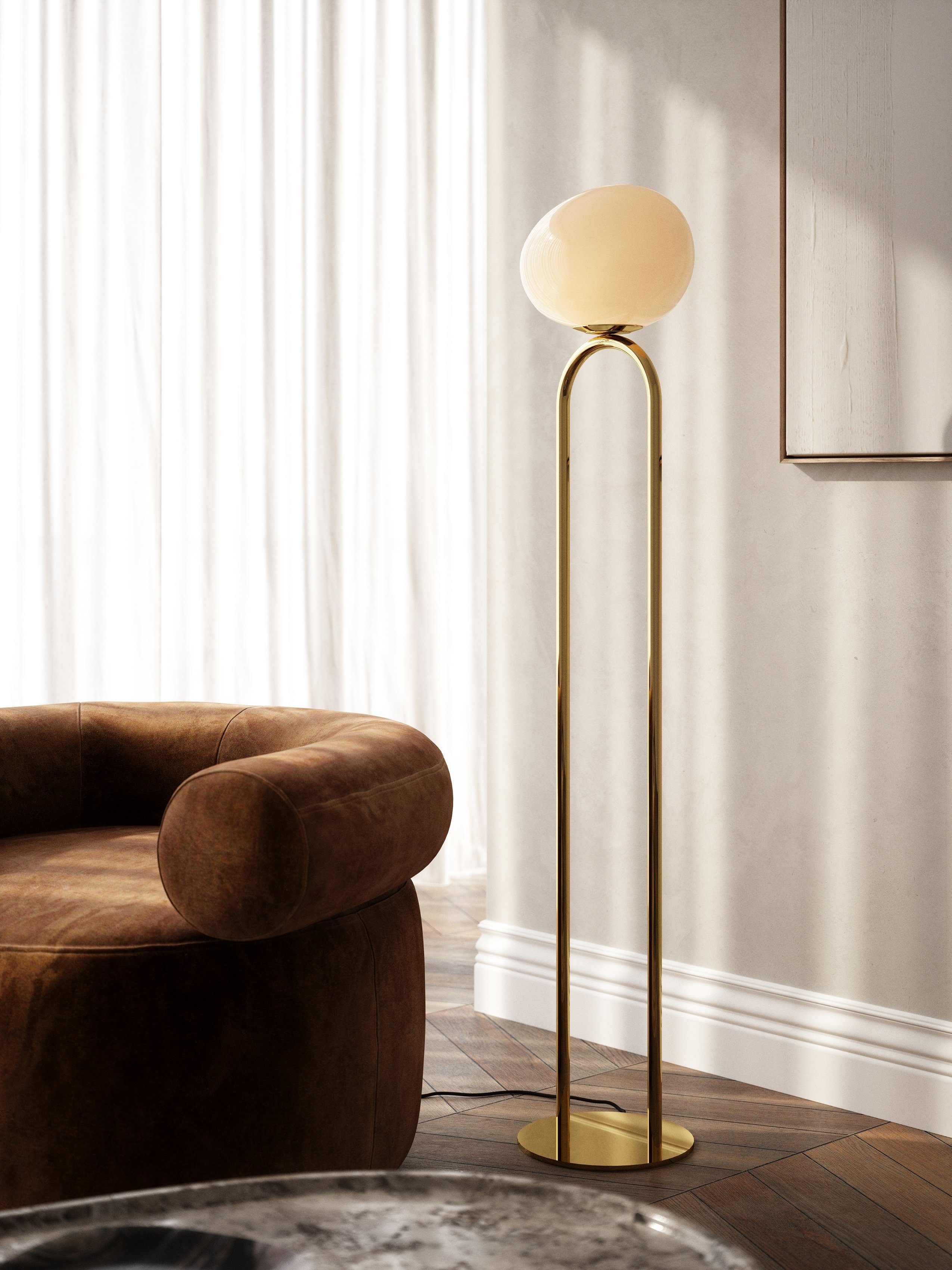 design for the people Stehlampe SHAPES, ohne Leuchtmittel, Designer Leuchte