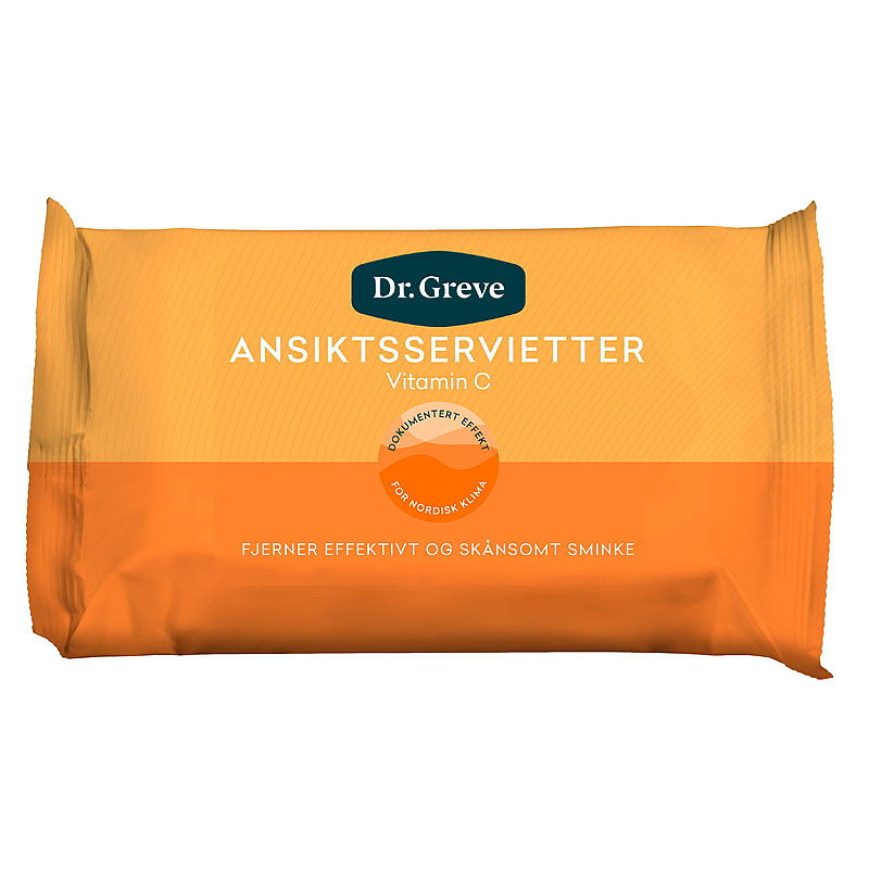 Dr Greve Ansiktsservietter 20 stk C vitamin Dr Gerve