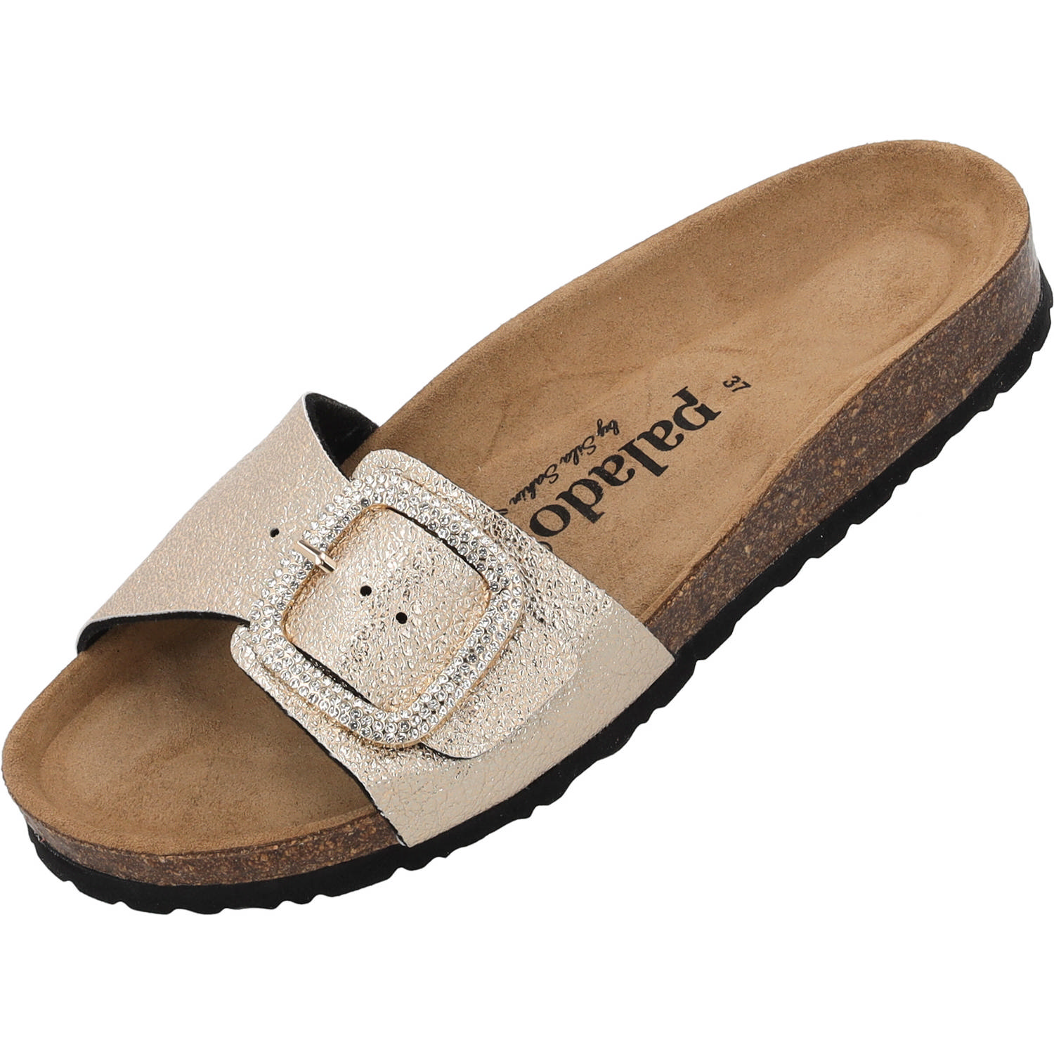 Palado Malta BX by Sila Sahin, Pantoletten, Damen, Gold Metallic
