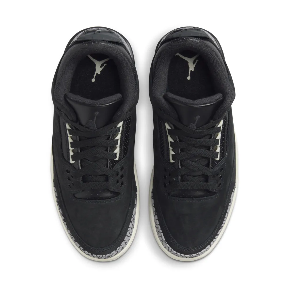NIKE JORDAN 3 WMNS Off Noir CK9246-001 / schwarz