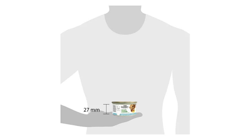 PURINA GOURMET Nature's Creations reich an Thunfisch 85 g