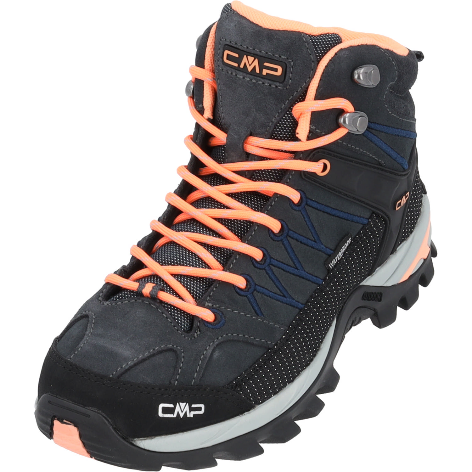CMP Rigel Mid 3Q12946, Trekkingschuhe, Damen, Grau