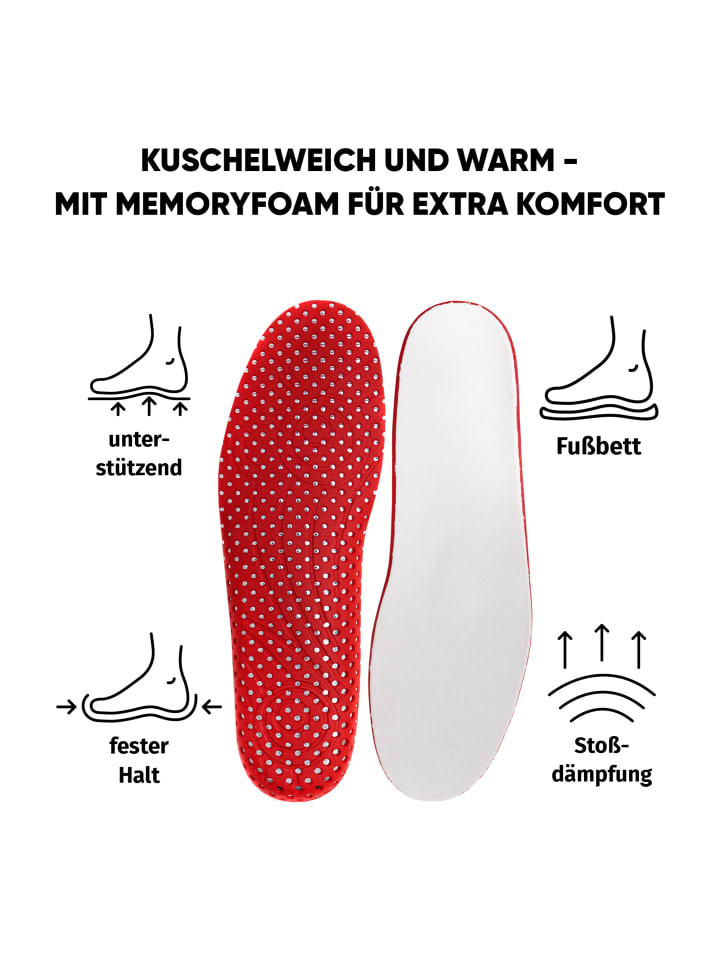 Bama Group Einlegesohle BAMA wärmendes Fußbett in weiß günstig kaufen
