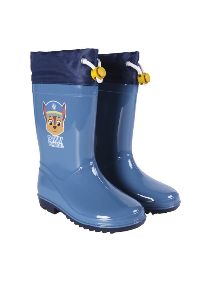 Paw Patrol Paw Patrol Wasserdichte Stiefel Regenstiefel Gummistiefel für Kinder in Blau günstig kaufen