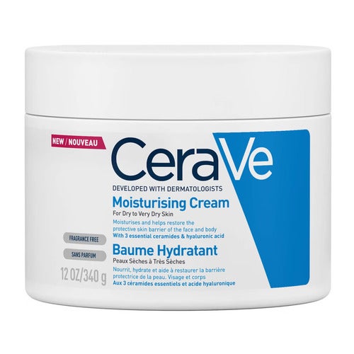 „CeraVe“ drėkinamasis kremas, 454 gramai