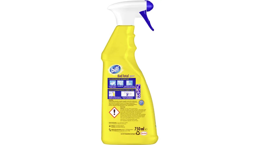 biff Badreiniger Bad Total Zitrone 750 ml