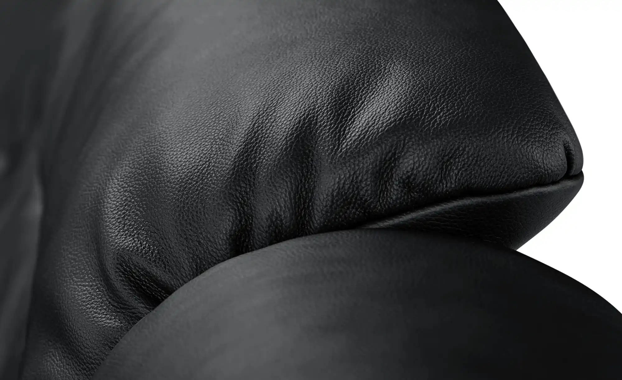 Polstermöbel Oelsa Komfort-Ecksofa aus Leder Andorra