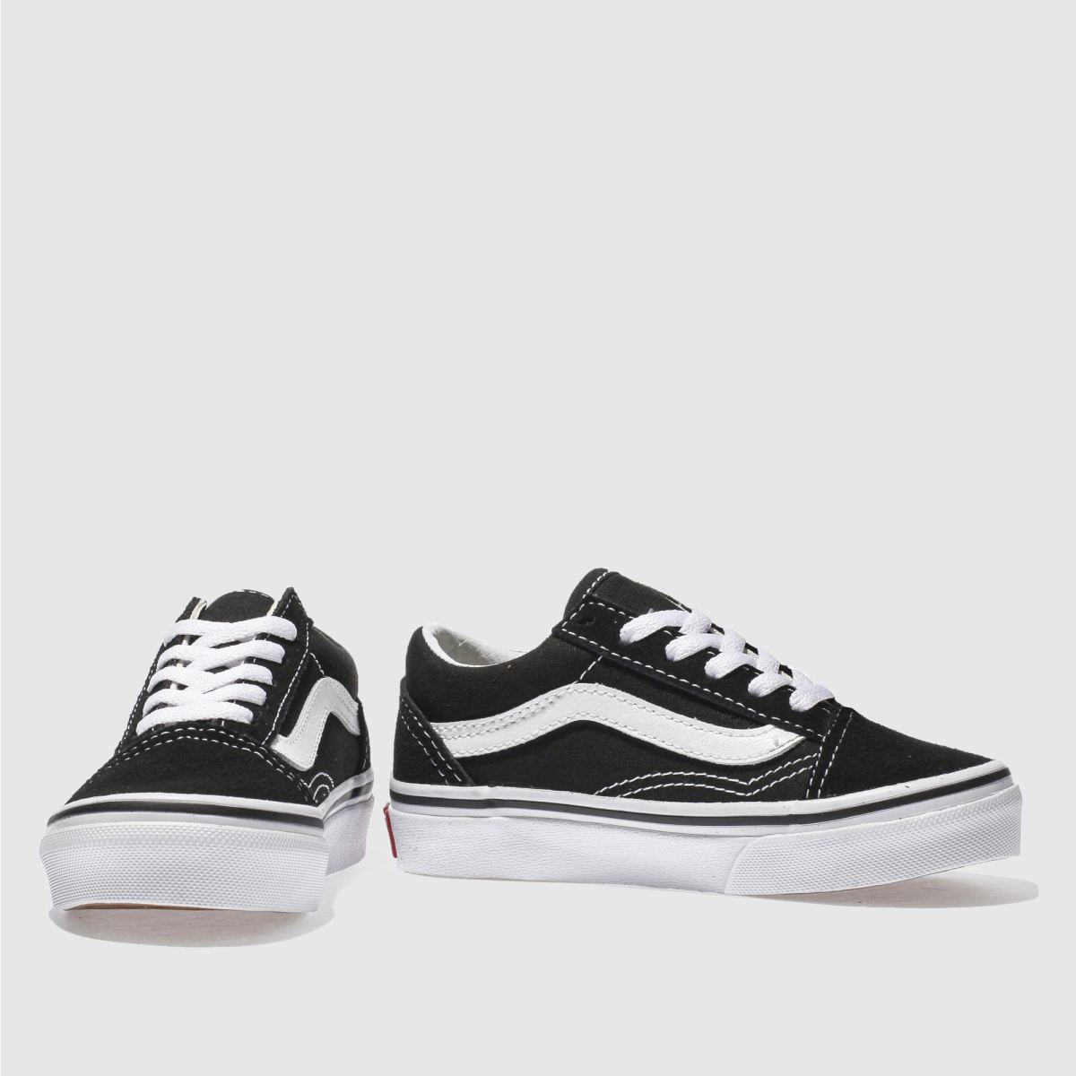 Vans fekete-fehér old school junior edzőcipő