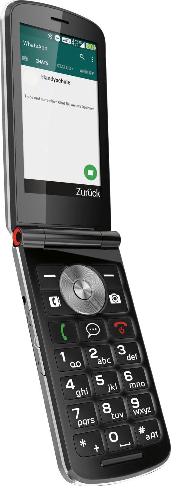 Emporia emporiaTOUCHsmart.2 Smartphone (8,25 cm/3,25 Zoll, 8 GB Speicherplatz, 8 MP Kamera)