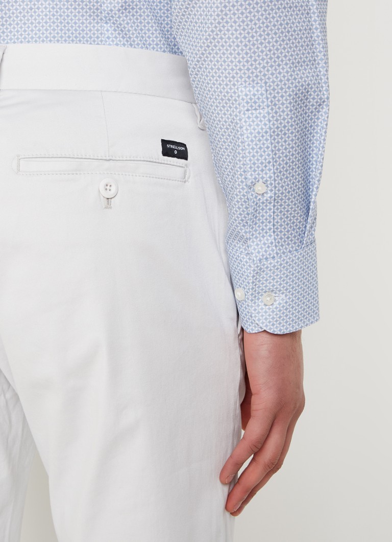 Pantaloni chino Strellson slim fit cu buzunare laterale