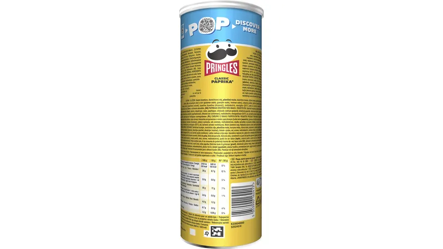 Pringles Chips Classic Paprika 165 g