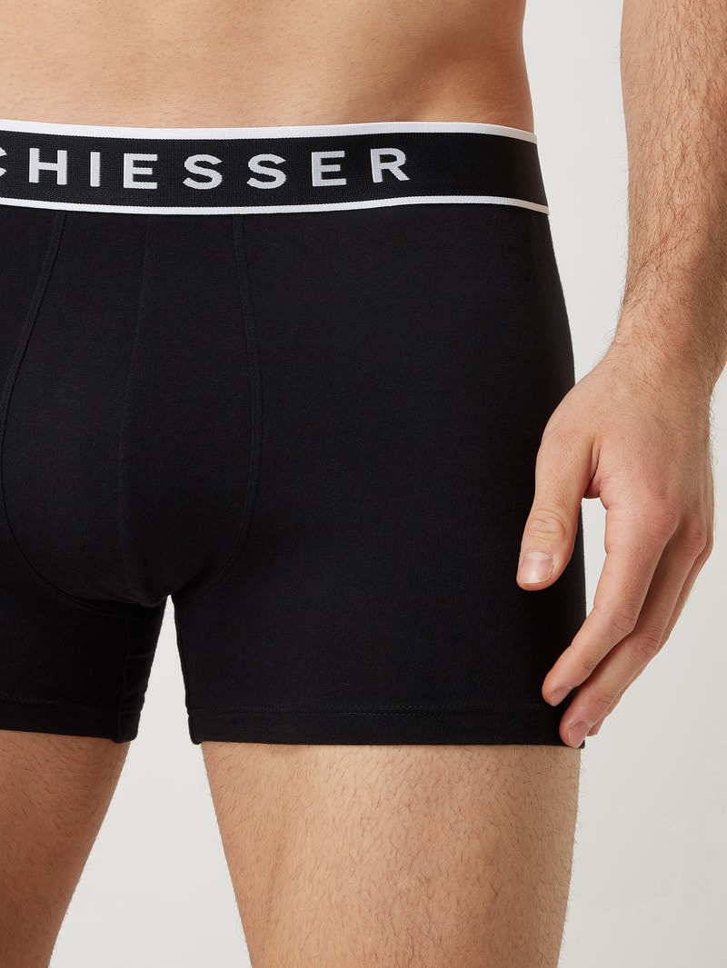 Trunks mit Stretch-Anteil im 3er-Pack in schwarz