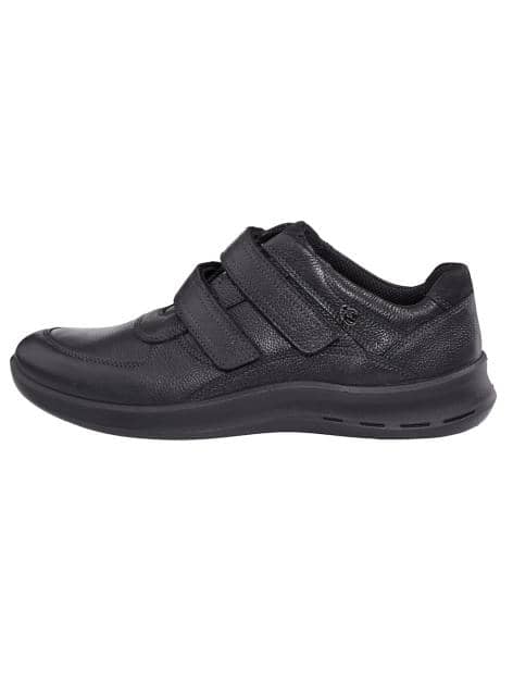 Klettslipper mit dezentem Markenlogo.
