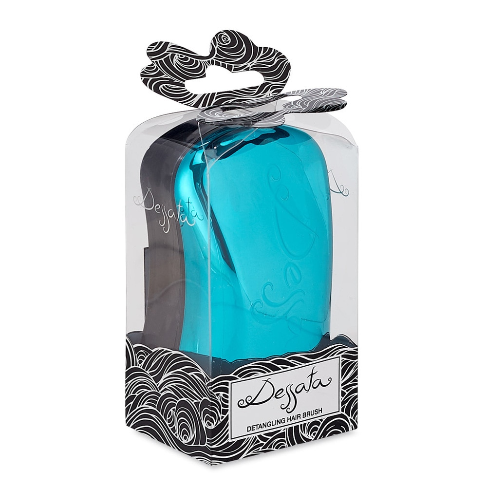 Dessata Bright Turquoise Brosse cheveux démêlante Mini