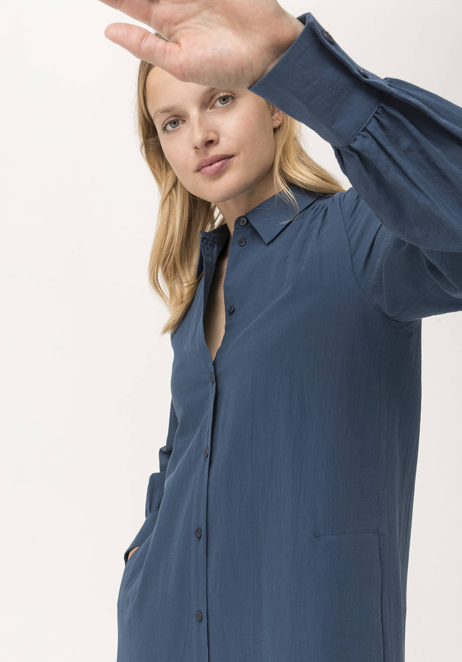 Midikleid aus reiner Bio-Baumwolle