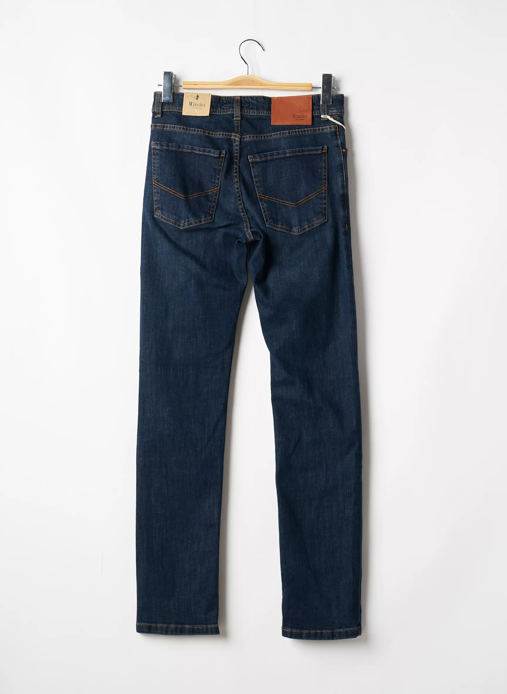 Mclassics Jeans Coupe Droite Homme couleur bleu