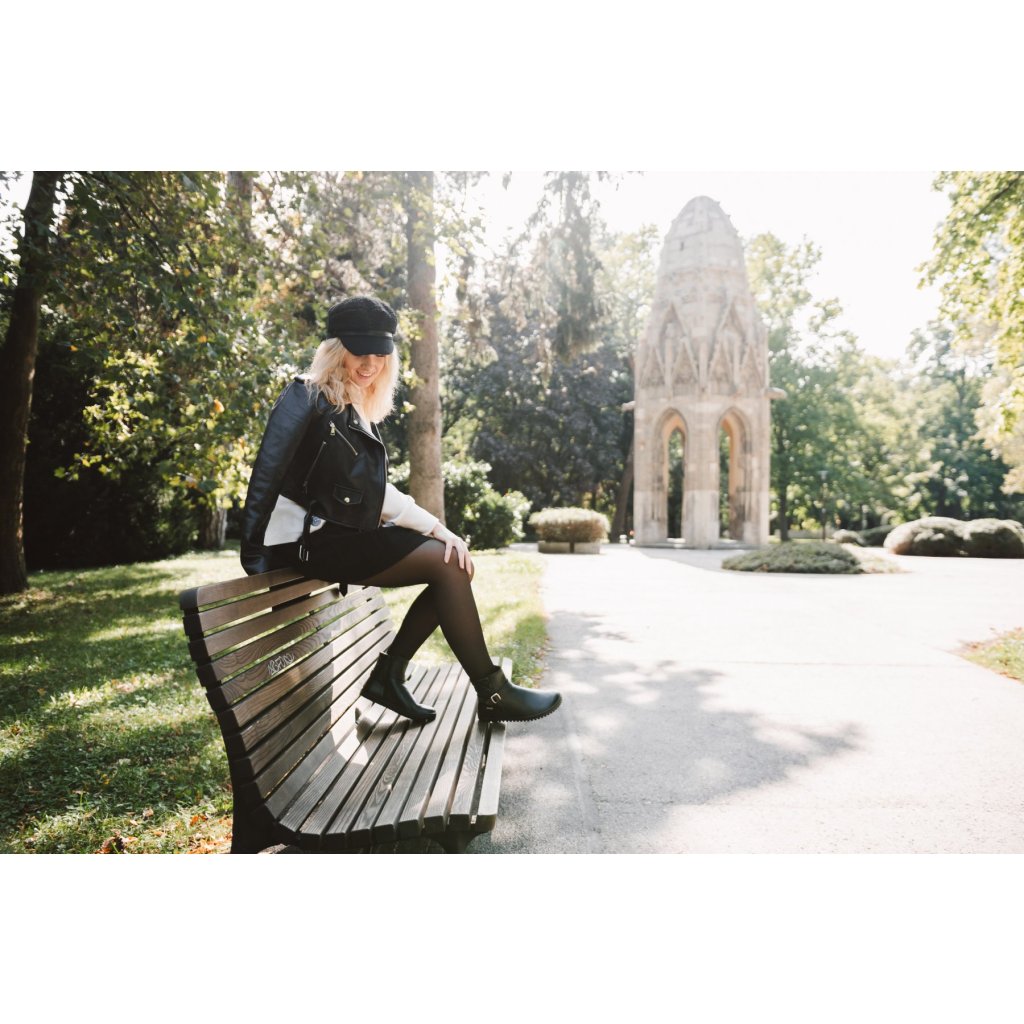 Be Lenka Diva All Black Barfußstiefeletten