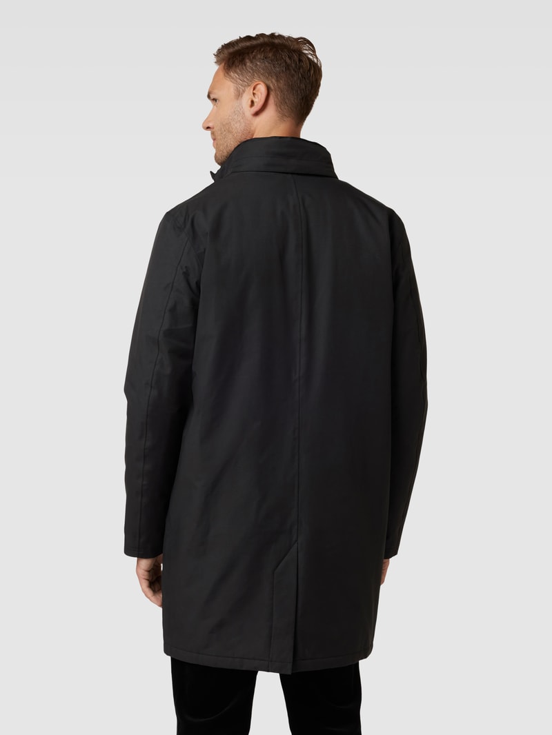 Jacke mit Stehkragen Modell 'Kentwood' in schwarz