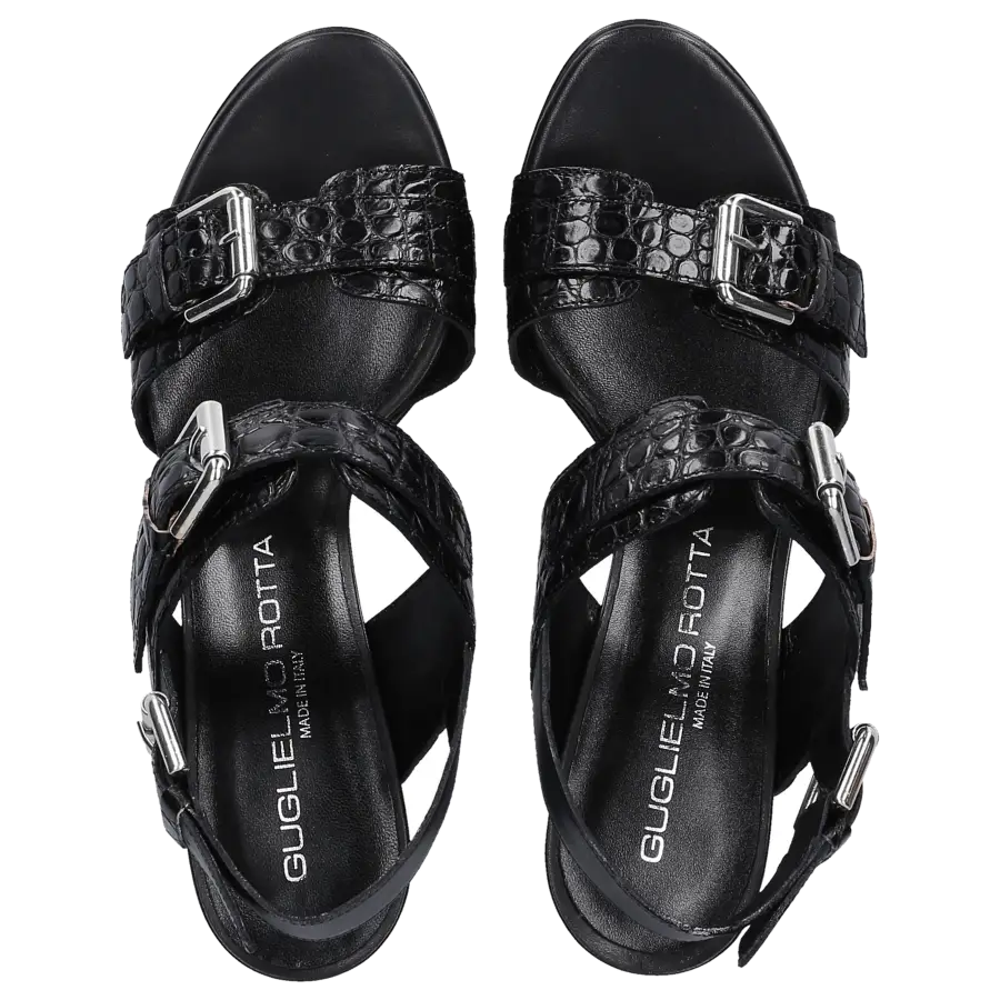 Guglielmo Rotta - Sandalen KISSA Kalbsleder - schwarz