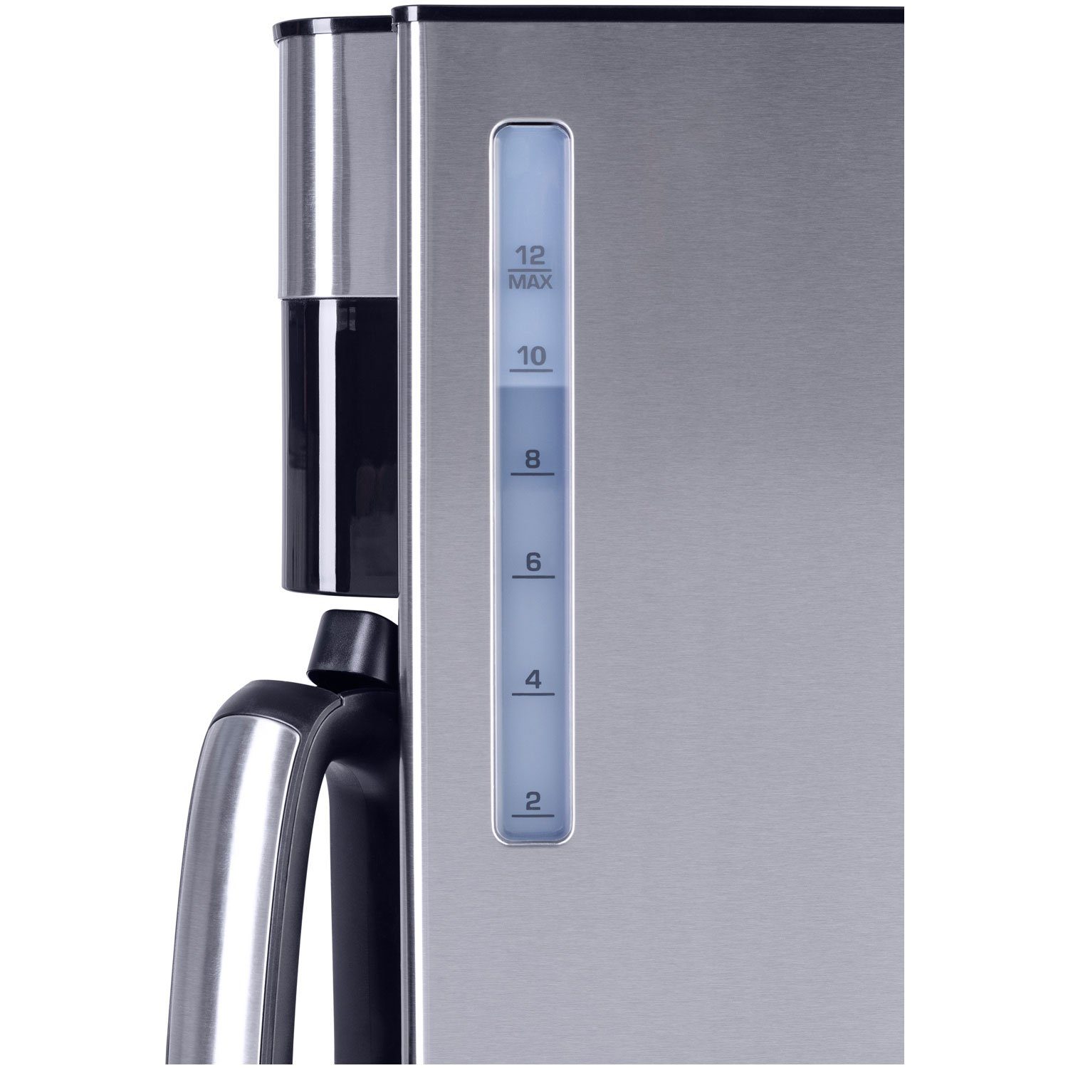 FAKIR Filterkaffeemaschine Aroma Grande, 1.8l Kaffeekanne, Edelstahl, Touch-Display, Dauerfilter, Timer, Selbstreinigung