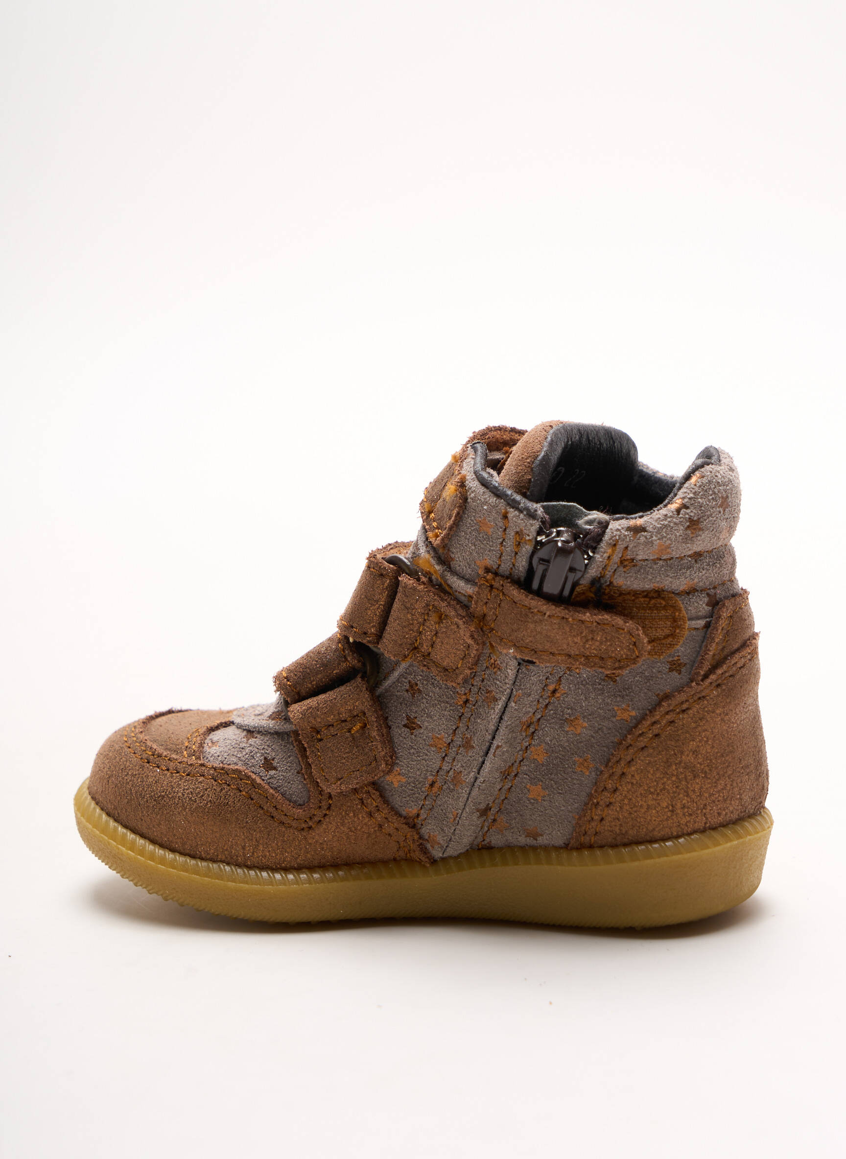 Acebos Baskets Fille couleur marron