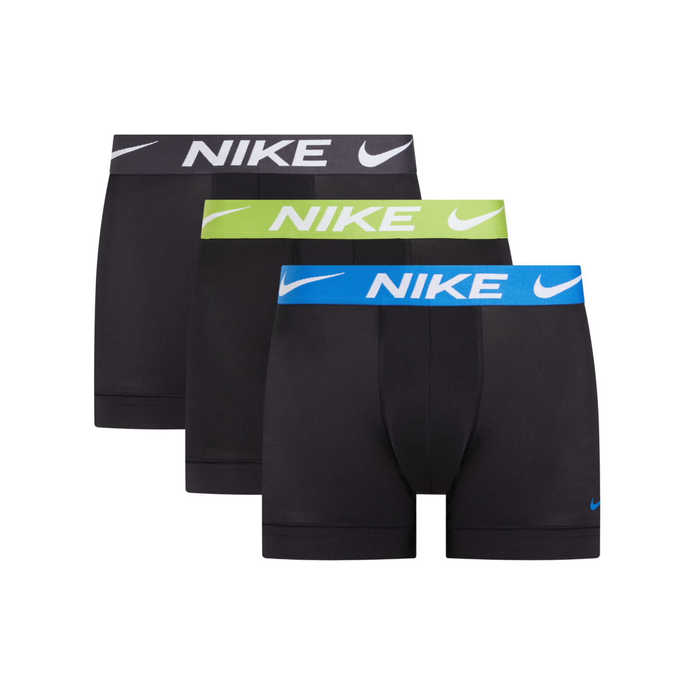 Nike Dri-FIT Trunk Boxershort 3er Pack Schwarz FL50
