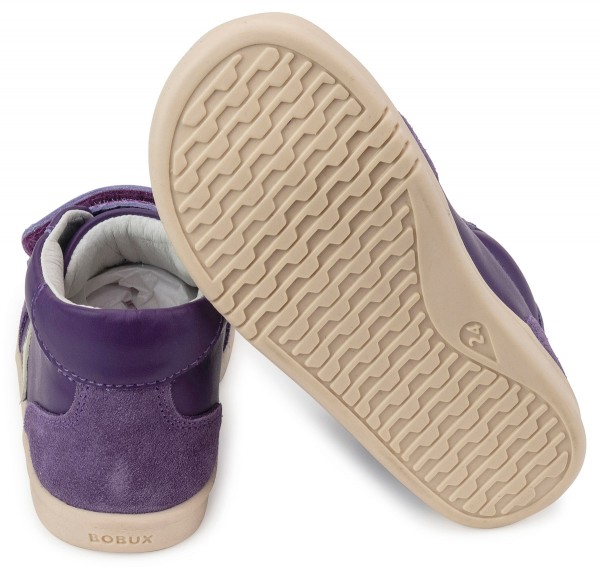 bobux i-walk ~ Champ High ~ Murasaki Purple Chalk