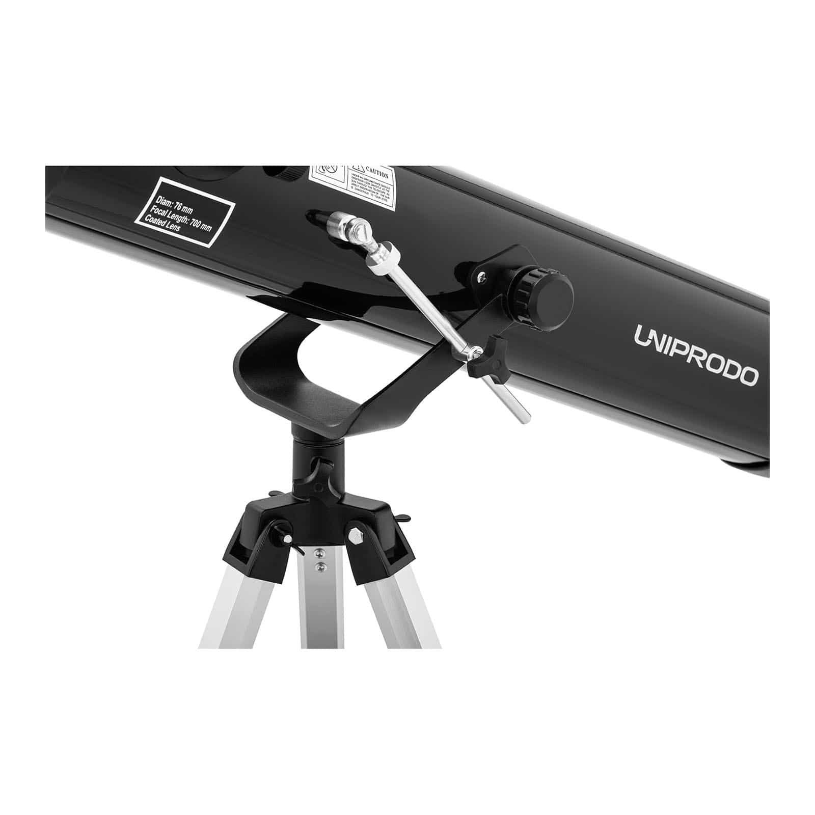 Uniprodo Teleskop Teleskop Einsteiger Fernrohr Reflektor Spiegelteleskop Astronomie 700
