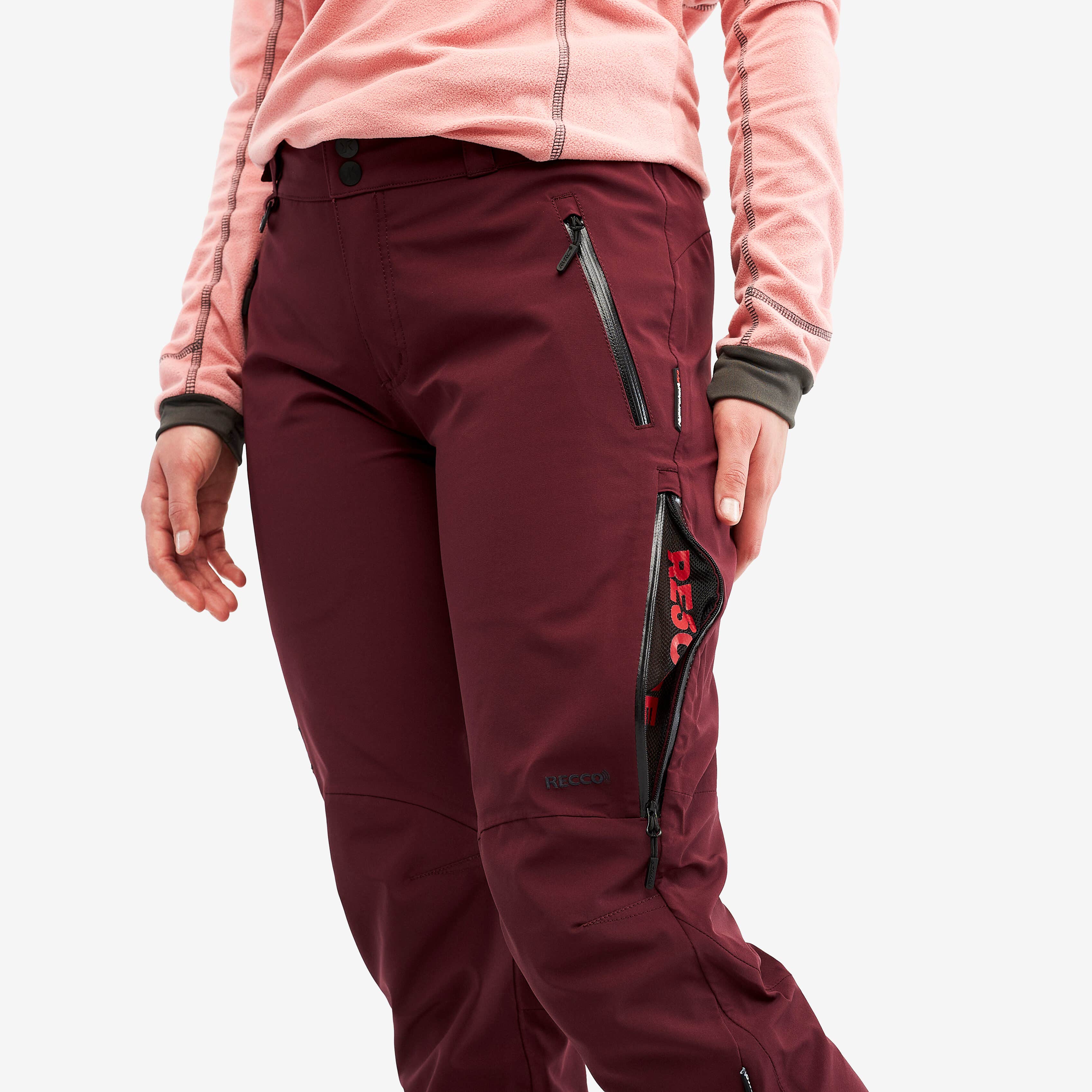 Cyclone Rescue Pants Femme Burgundy